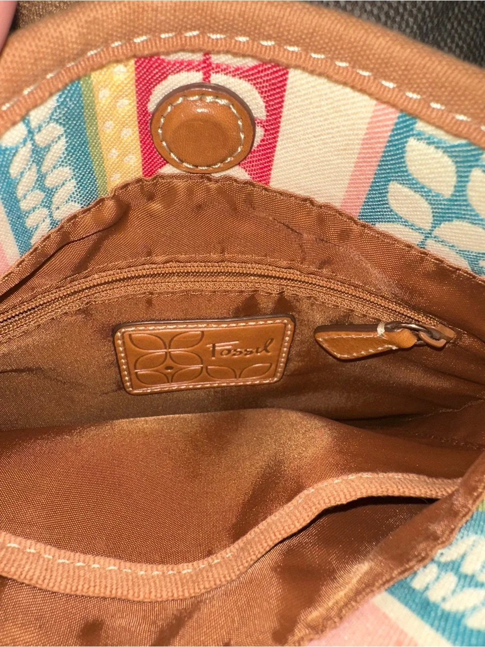 Fossil stylish striped